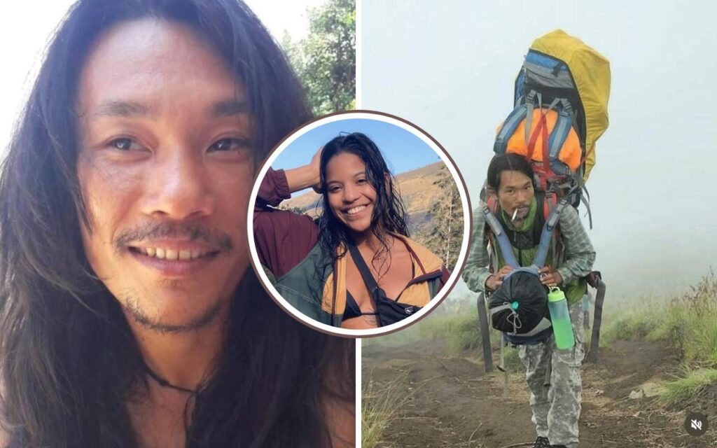 heroi-no-monte-rinjani:-guia-chora-ao-resgatar-corpo-de-juliana-marins