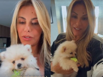 poliana-rocha-se-derrete-por-presente-inesperado-de-leonardo:-“coisa-mais-linda”