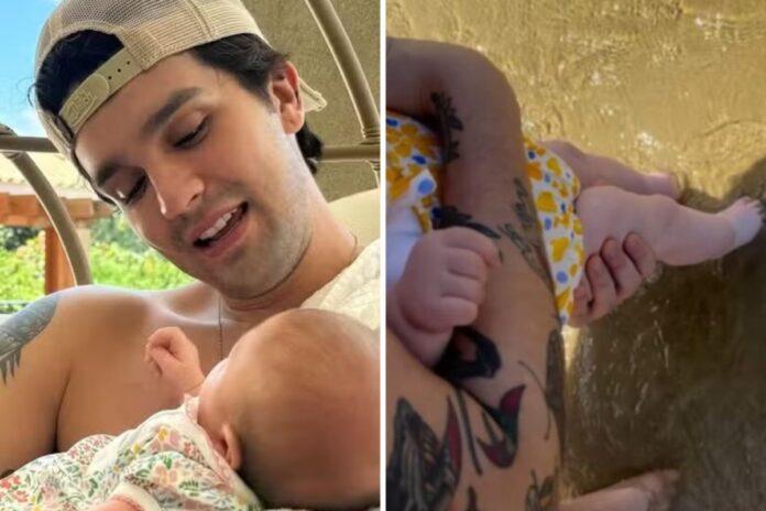 filha-de-luan-santana-toca-o-mar-pela-primeira-vez.-video!