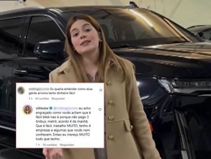 “trabalho-muito”:-viih-tube-responde-critica-apos-mostrar-carro-de-luxo