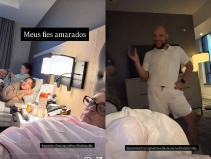 em-tratamento-nos-eua,-preta-gil-recebe-visita-de-amigos