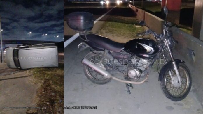 gcm-morre-atropelado-apos-cair-de-moto-na-ayrton-senna,-em-sp
