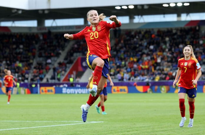 eurocopa-feminina:-espanha-reafirma-favoritismo-em-mais-uma-goleada