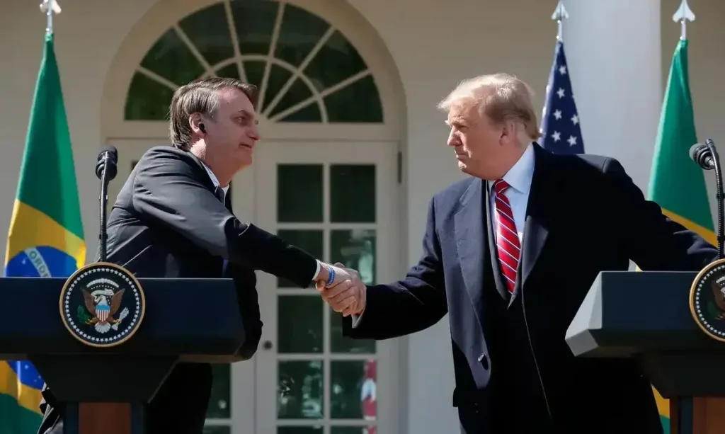 analise:-reacao-a-defesa-de-bolsonaro-por-trump-divide-esquerda