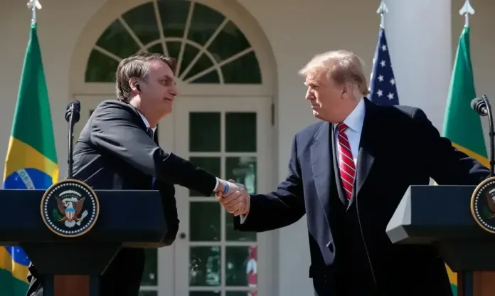 analise:-reacao-a-defesa-de-bolsonaro-por-trump-divide-esquerda