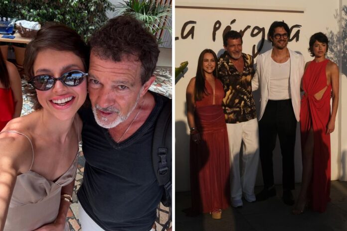 agatha-moreira-curte-‘role-aleatorio’-com-antonio-banderas,-na-espanha