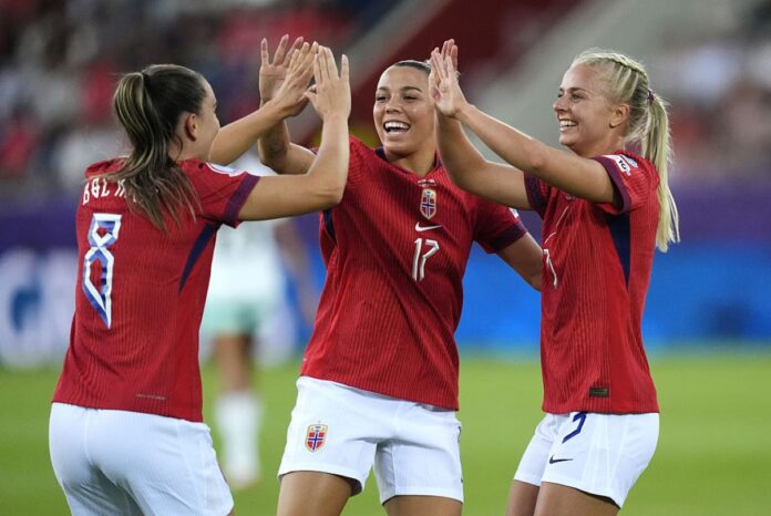 eurocopa-feminina:-noruega-e-suica-se-classificam-no-grupo-a