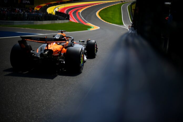 formula-1:-piastri-lidera-treino-livre-na-belgica.-bortoleto-e-13o