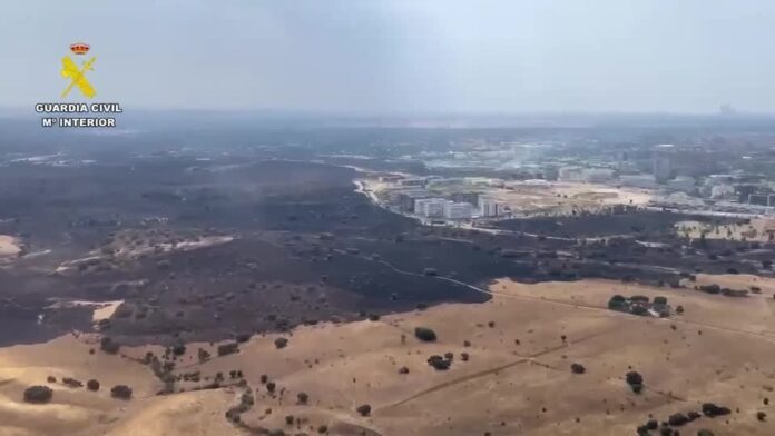 imagens-aereas-mostram-devastacao-apos-incendio-florestal-proximo-de-madri