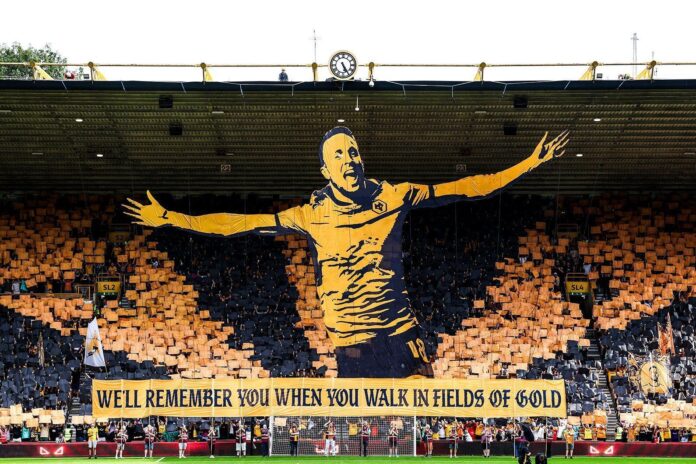 wolverhampton-homenageia-diogo-jota-em-mosaico-na-estreia-da-premier-league