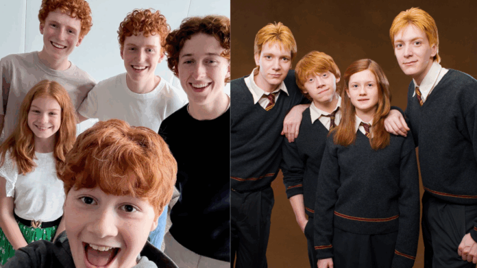 familia-weasley-aparece-em-gravacoes-da-serie-“harry-potter”;-veja