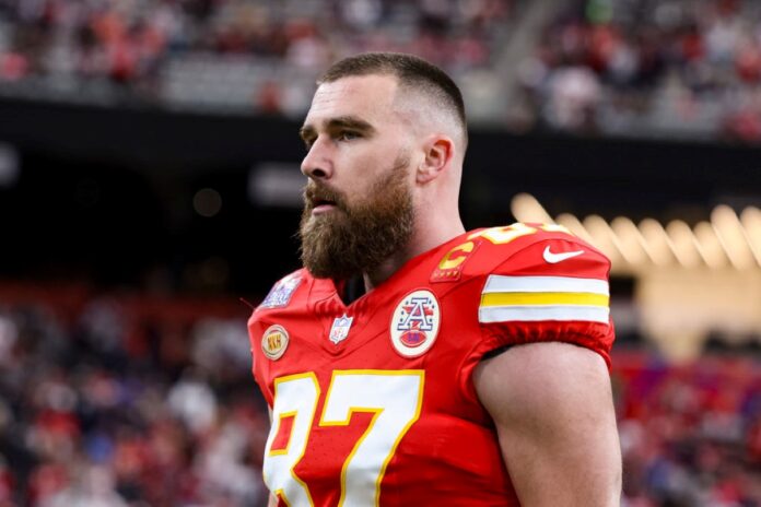 travis-kelce,-do-chiefs,-comenta-festa-em-aeroporto:-“loucura”