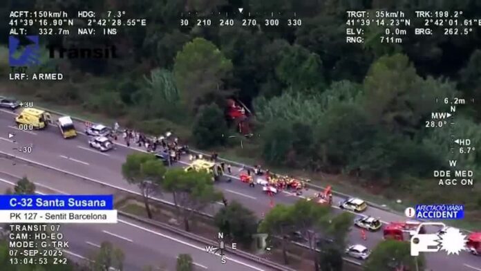 onibus-de-turismo-capota-na-catalunha-e-deixa-ao-menos-tres-feridos