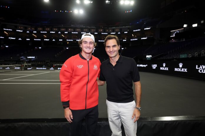 roger-federer-encanta-a-web-em-encontro-com-joao-fonseca:-“finalmente”
