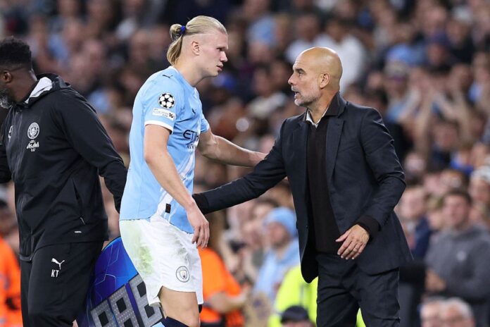 guardiola-coloca-haaland-ao-lado-de-messi-e-cristiano-ronaldo;-entenda