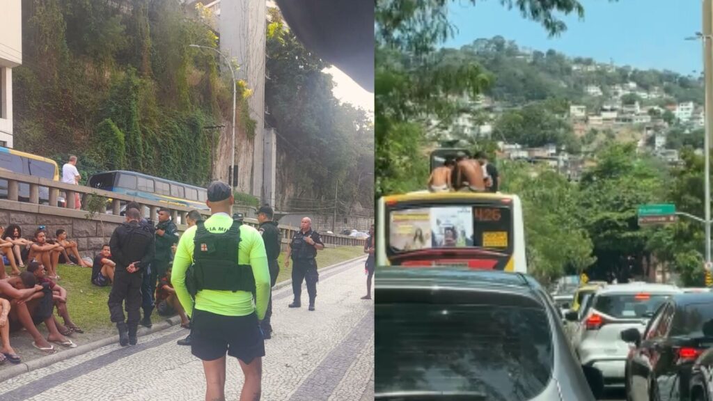 fim-de-semana-de-calor-no-rio-termina-com-tumulto-e-60-onibus-depredados