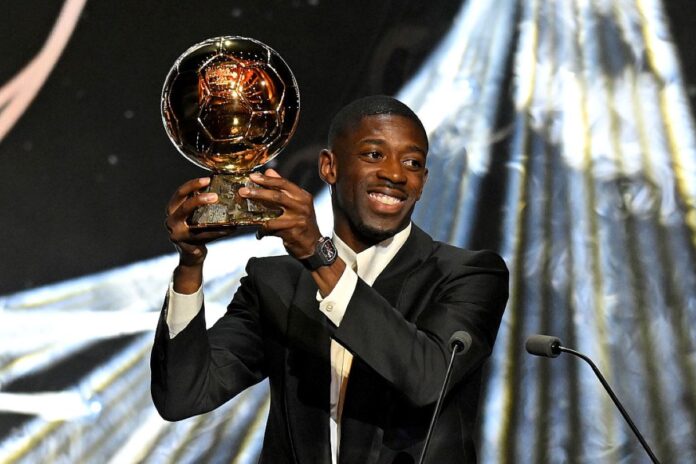 apos-conquista-de-dembele,-franca-atinge-marcas-na-bola-de-ouro