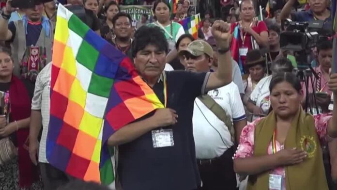 mesmo-fora-das-eleicoes-da-bolivia,-evo-morales-tenta-liderar-partido