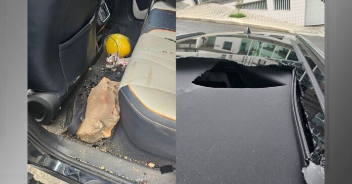 mg:-bloco-de-concreto-atinge-veiculo-e-mulher-fica-gravemente-ferida