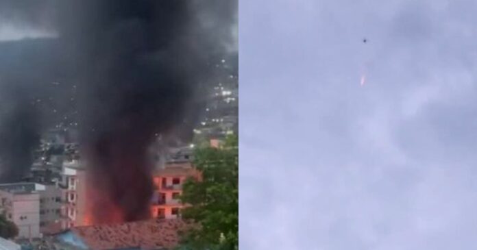 video:-em-reacao-a-operacao,-drone-do-cv-arremessa-bombas-em-comunidade