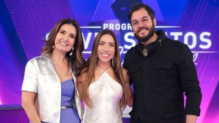 fatima-bernardes-e-tulio-gadelha-participam-de-programa-no-sbt-juntos