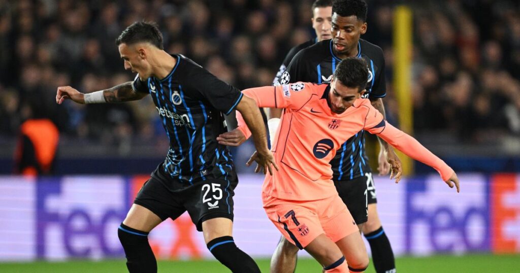 em-jogo-movimentado,-brugge-e-barcelona-empatam-por-3-a-3-na-champions