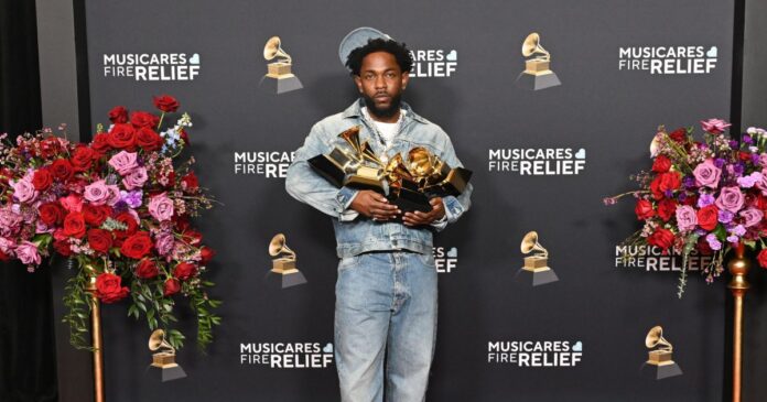 grammy-2026:-kendrick-lamar-e-o-artista-mais-indicado-da-edicao