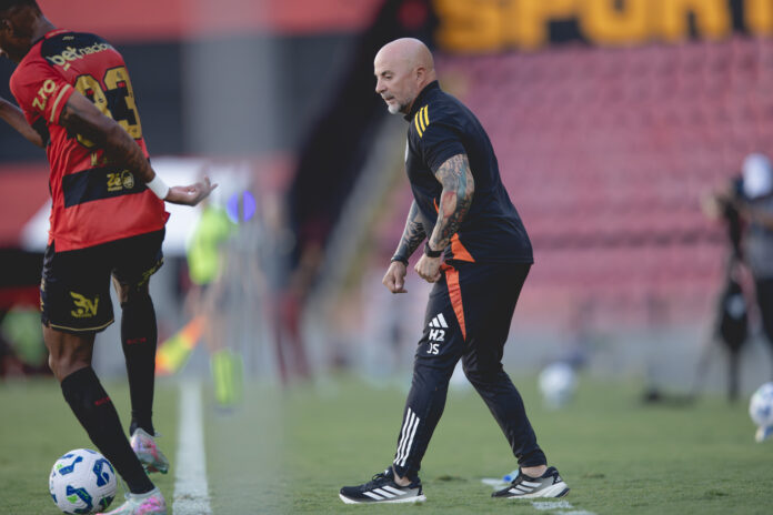 sampaoli-explica-time-misto-diante-do-sport-pelo-campeonato-brasileiro