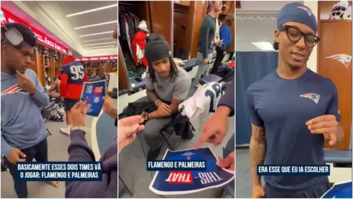 nfl:-jogadores-dos-patriots-declaram-torcida-para-a-final-da-libertadores