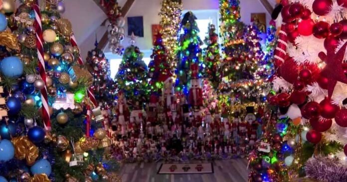 familia-bate-recorde-ao-montar-621-arvores-de-natal-em-casa-na-alemanha