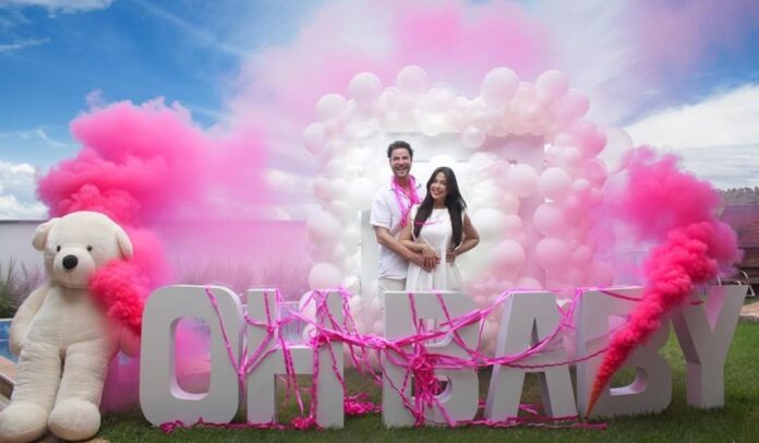 ex-bbbs-lais-caldas-e-gustavo-marsengo-revelam-sexo-do-primeiro-filho