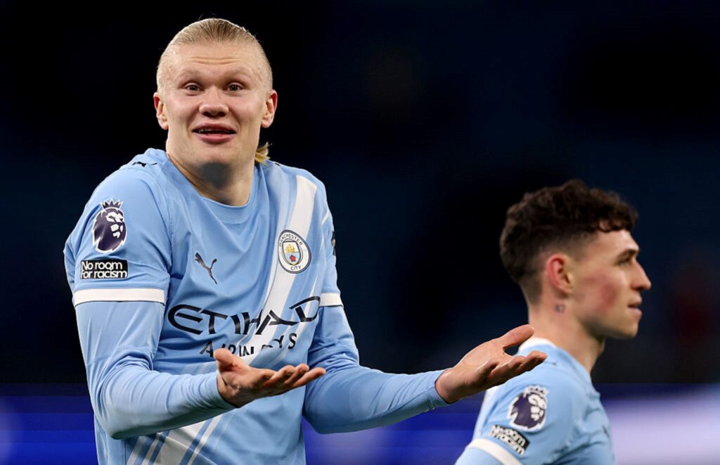 haaland-posta-foto-de-balanca-e-ironiza-fala-de-pep-guardiola;-veja