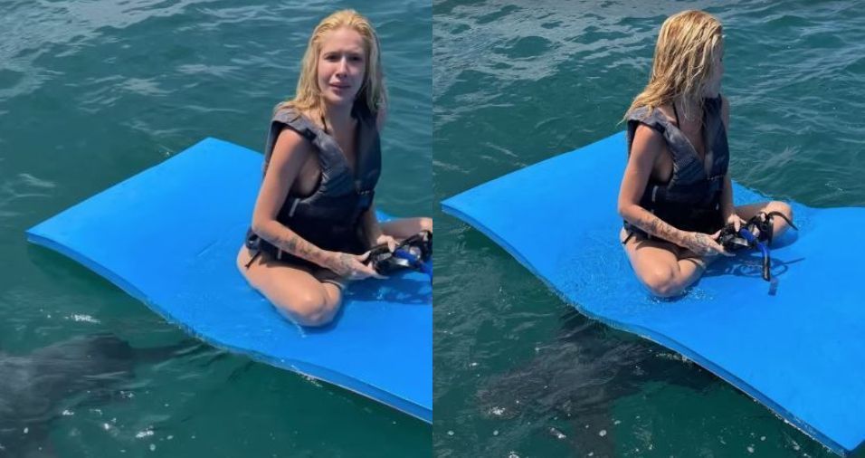 karoline-lima-mostra-perrengue-em-fernando-de-noronha:-“tubaroes-do-lado”