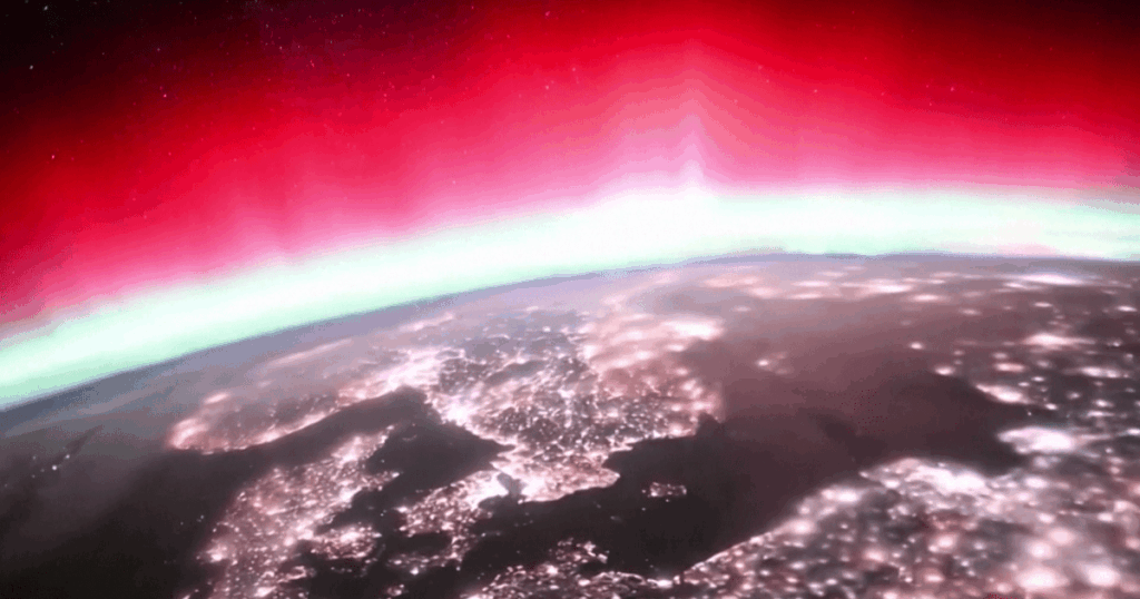astronauta-japones-mostra-aurora-boreal-vista-da-iss;-assista