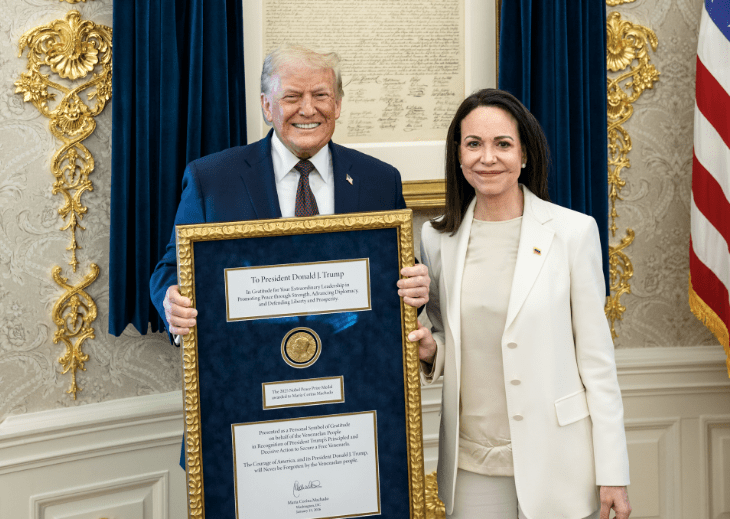 trump-aceita-medalha-do-premio-nobel-da-paz-de-maria-corina