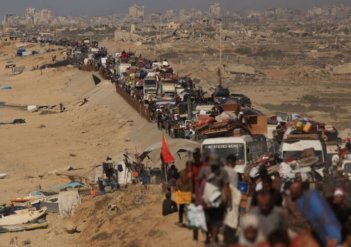 israel-ordena-que-familias-palestinas-se-desloquem-no-sul-de-gaza