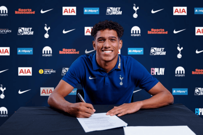 tottenham-anuncia-oficialmente-joia-do-santos-como-novo-reforco;-veja