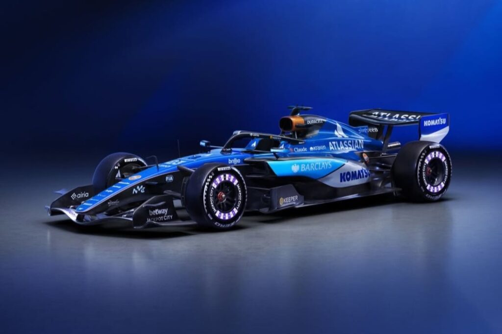 formula-1:-williams-revela-pintura-do-carro-para-temporada-2026
