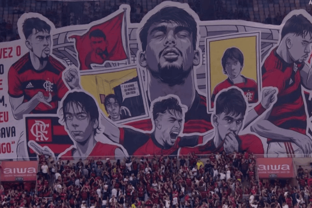 torcida-do-flamengo-faz-mosaico-em-homenagem-a-lucas-paqueta;-veja