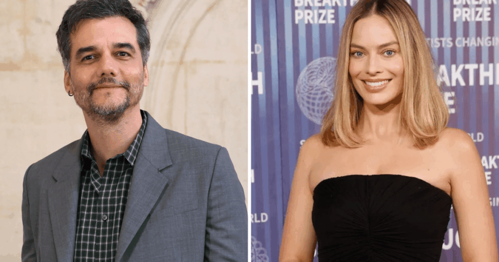margot-robbie-rasga-elogios-para-wagner-moura:-“ele-e-realmente-bonito”