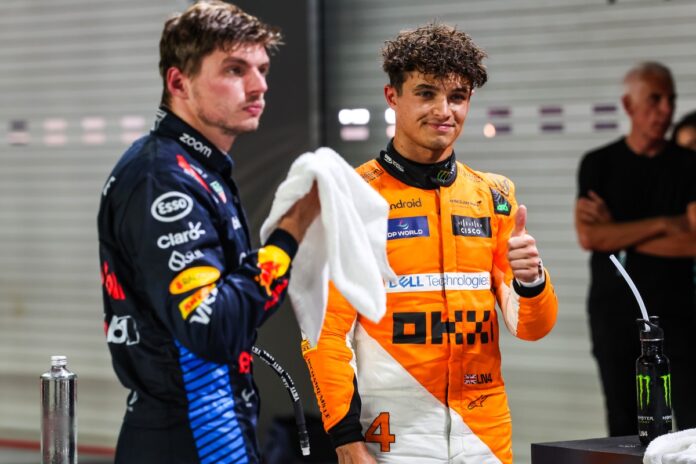 f1:-norris-rebate-e-ironiza-verstappen-apos-criticas-ao-carro-de-2026