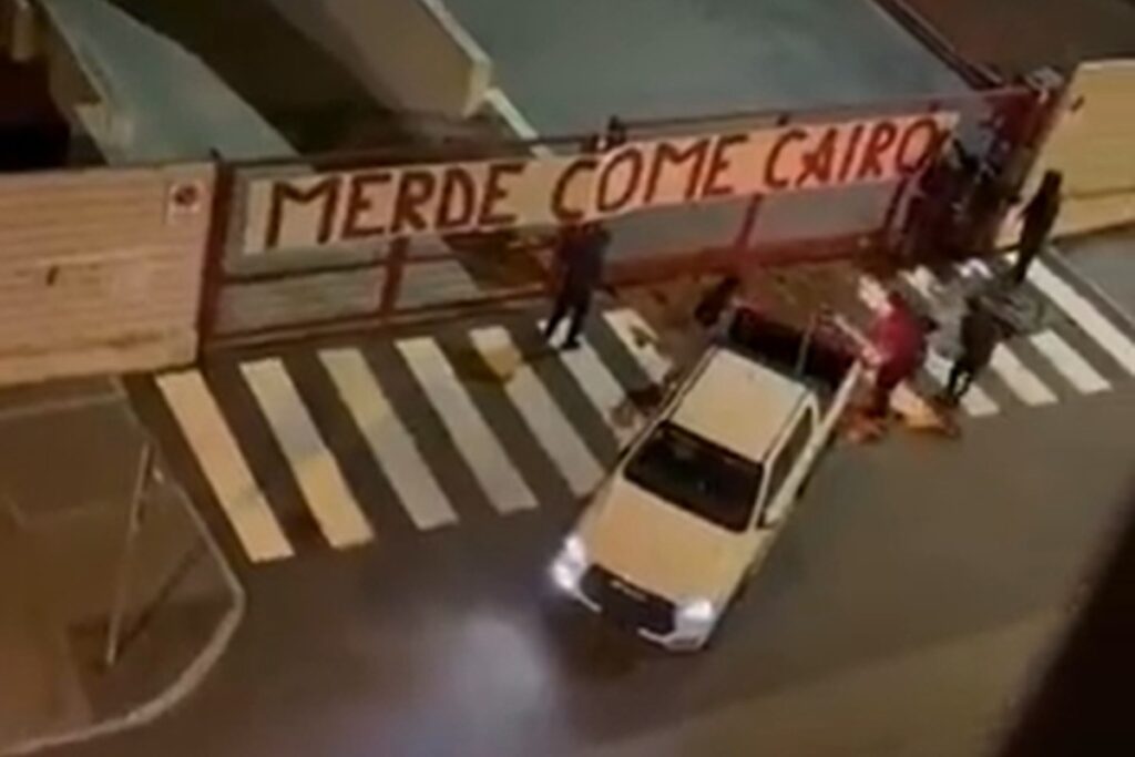 torcida-de-time-italiano-deixa-fezes-em-frente-ao-ct-durante-protesto