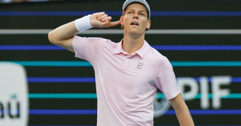 favorito-no-miami-open,-sinner-esmaga-novo-recorde:-“nao-quer-dizer-nada”