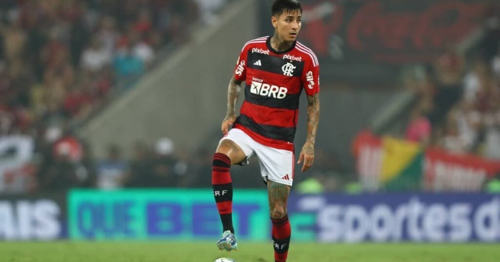 flamengo-multara-erick-pulgar-por-expulsao-contra-o-bragantino;-entenda