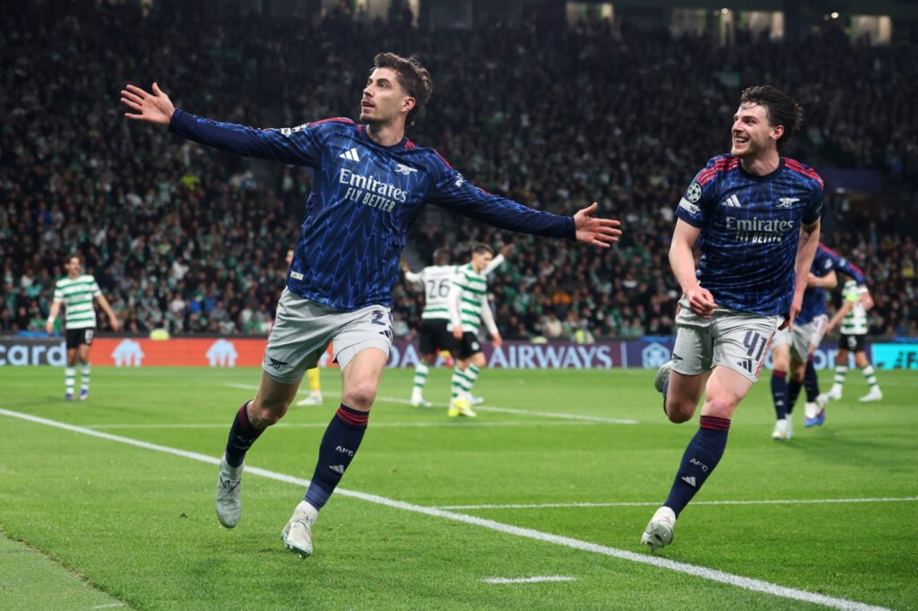 champions-league:-com-gol-no-fim,-arsenal-vence-sporting-fora-de-casa