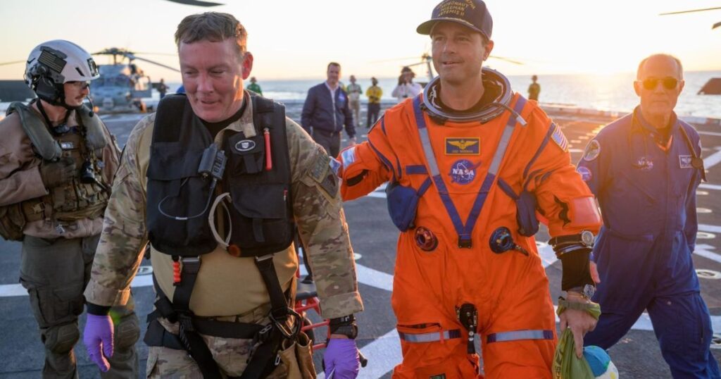 astronauta-da-artemis-ii-publica-primeira-foto-apos-voltar-a-terra;-veja