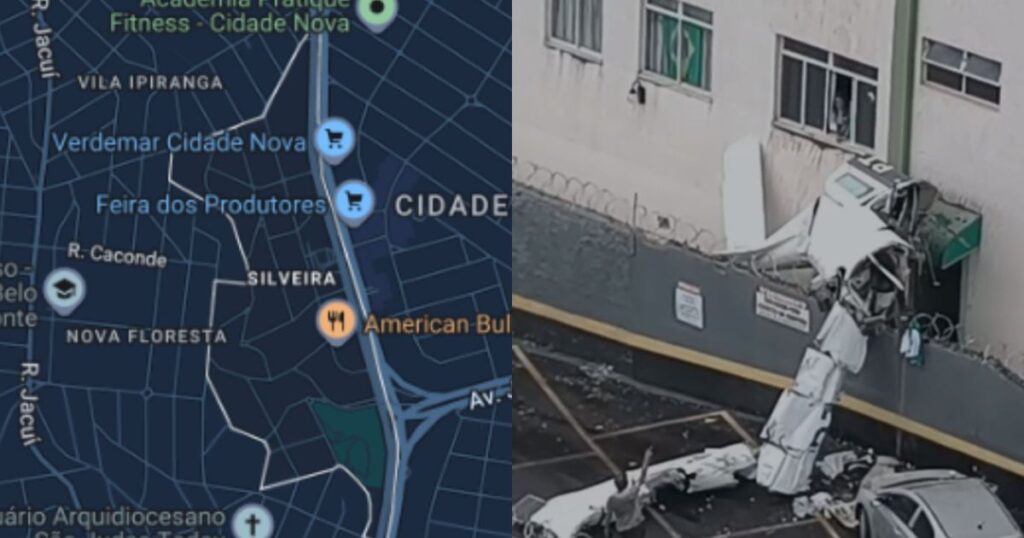 queda-de-aviao-em-bh:-saiba-onde-fica-local-de-acidente