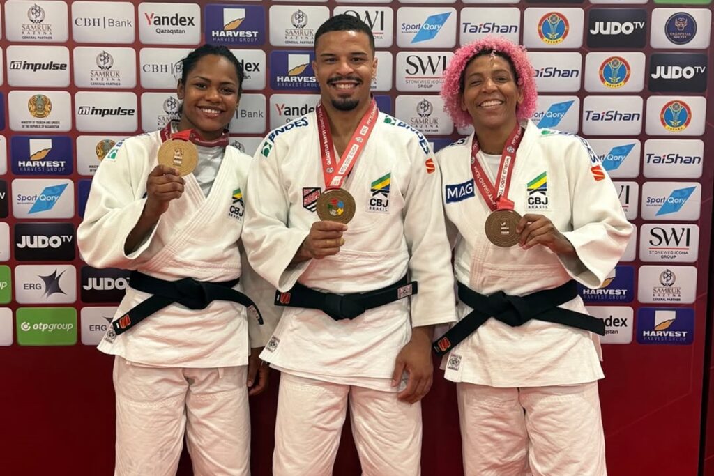 judo:-brasileiros-conquistam-tres-medalhas-em-2°-dia-de-grand-slam