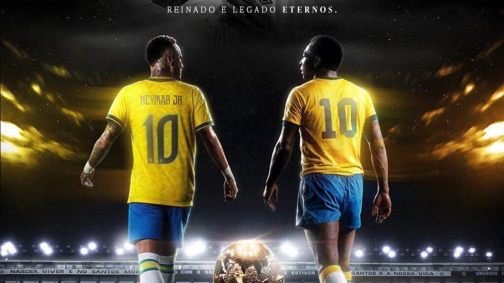 post-do-santos-com-neymar-e-pele-gera-criticas-nas-redes-sociais