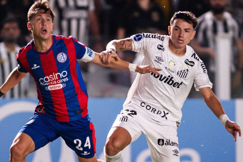 sul-americana:-santos-cede-empate-no-fim-e-segue-sem-vencer